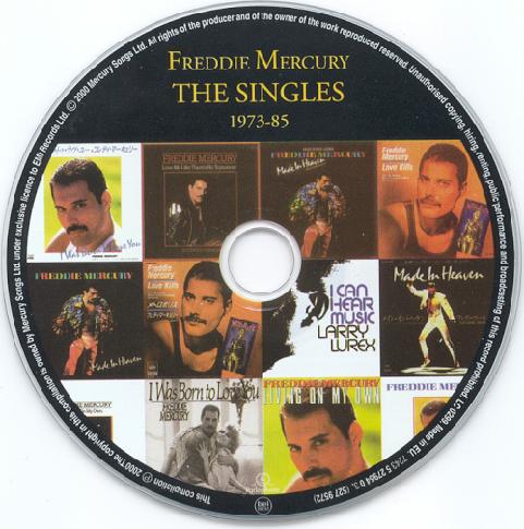 Freddie Mercury - The Solo Collection : CD 4 The Singles 1973-1985
